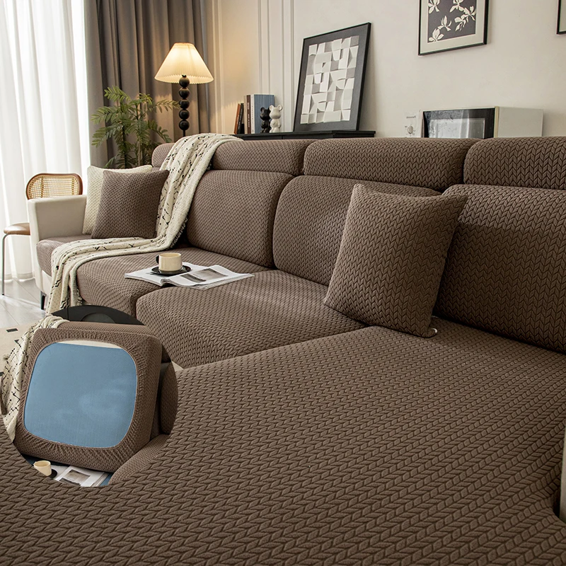 new string plush Sofa Cover Elastic Sofa Cushion Cover for Living Room