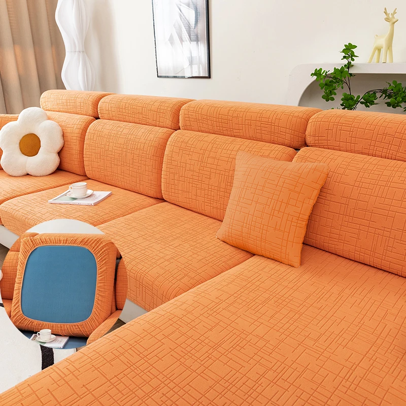 new string plush Sofa Cover Elastic Sofa Cushion Cover for Living Room