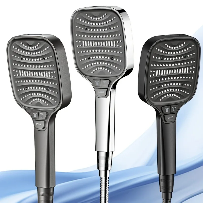 12cm Large Panel Shower Head with Filter
