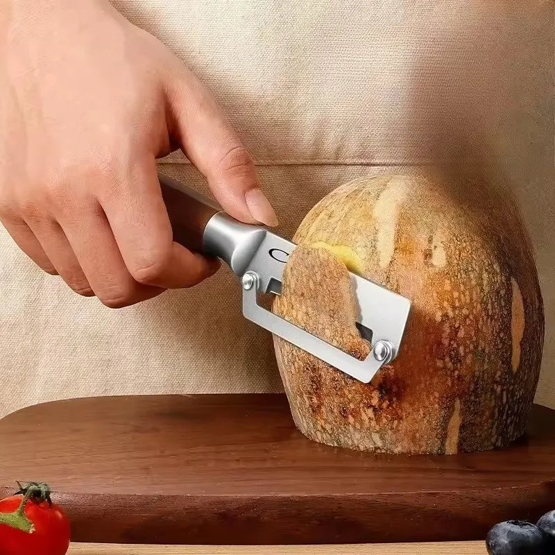 Stainless Steel Peeler for Peeling and Slicing Fruits and Vegetables Multifunctional Vegetable Peeler Kitchen Scraping Tools