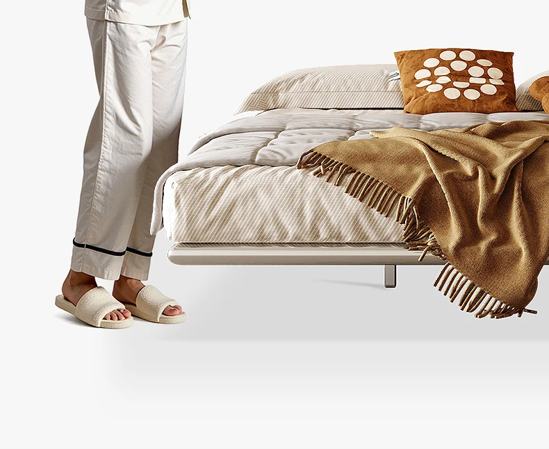 Italian Metal Beds 200×180cm Floating Designer Luxury Loft Double Bed Frames Cabinets Adults Cama Matrimonial Furniture Home Italian Metal Beds 200×180cm Floating Designer Luxury Loft Double Bed Frames Cabinets Adults Cama Matrimonial Furniture Home