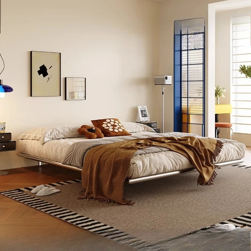 200×180cm Floating Designer Luxury Loft Double Bed Frames MODERN FURNITURES 200×180cm Floating Designer Luxury Loft Double Bed Frames MODERN FURNITURES