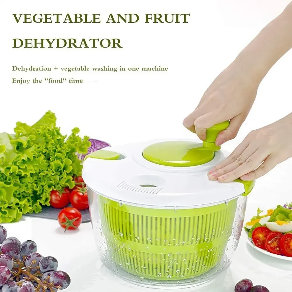 Multifunction Manual Salad Spinner