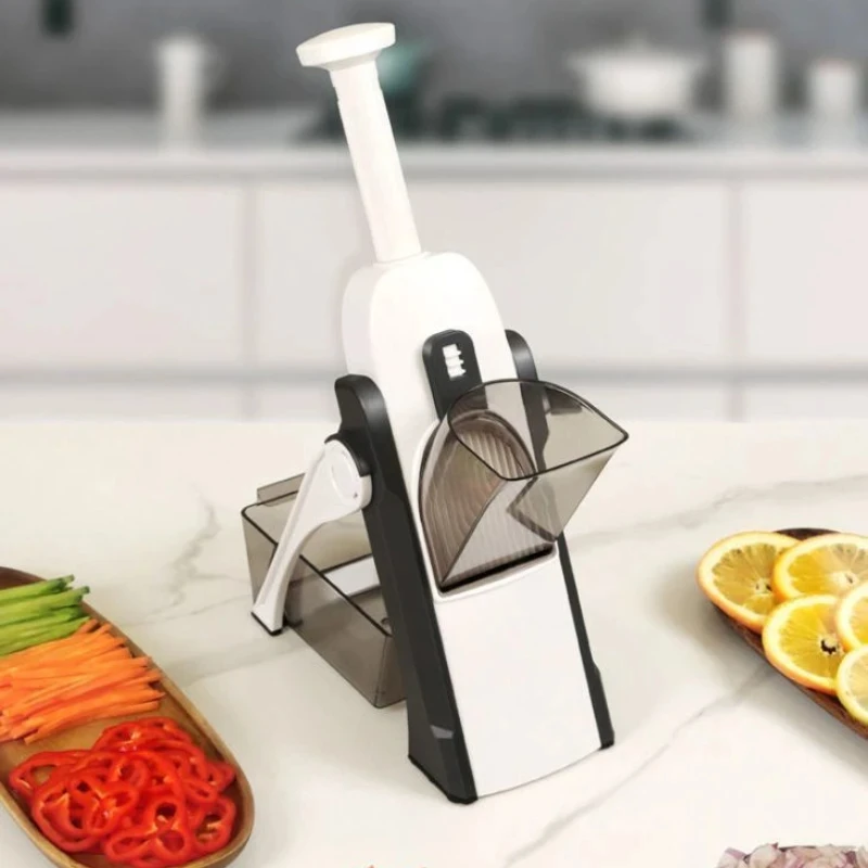 5 In 1 Vegetable Cutter Strip Cutter Adjustable Thickness Multi-Function Vegetable Cutter Safe Kitchen Accessories Gadget 5 In 1 Vegetable Cutter Strip Cutter Adjustable Thickness Multi-Function Vegetable Cutter Safe Kitchen Accessories Gadget