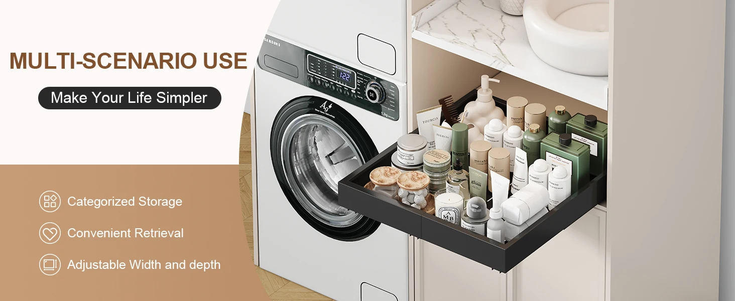 Pull Out Tray Organizer Kitchen Storage Rack Cabinet Expandable Under Sink Spice Boxes Silent Slide Drawer Style Bowl Dish Shelf Pull Out Tray Organizer Kitchen Storage Rack Cabinet Expandable Under Sink Spice Boxes Silent Slide Drawer Style Bowl Dish Shelf