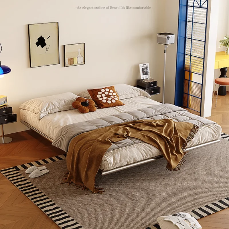200×180cm Floating Designer Luxury Loft Double Bed Frames MODERN FURNITURES 200×180cm Floating Designer Luxury Loft Double Bed Frames MODERN FURNITURES