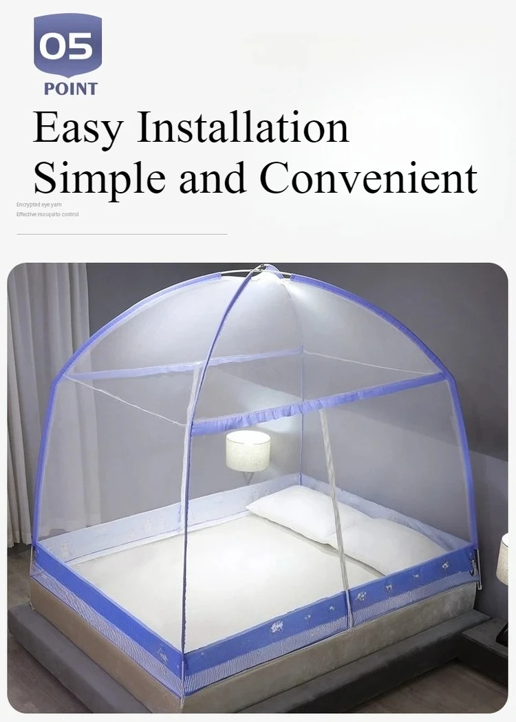 1PC Foldable Mosquito Net No Installation Required Pop Up Tent for Camping Bedroom Double Door Bed Canopy Malla Mosquitera 침대모기장 1PC Foldable Mosquito Net No Installation Required Pop Up Tent for Camping Bedroom Double Door Bed Canopy Malla Mosquitera 침대모기장