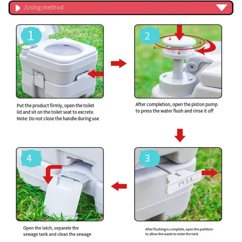 Elderly Pregnant Women Children Double Water Toilet