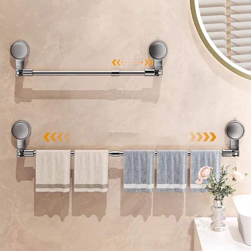 30-80cm Bathroom Suction Cup Wall Towel Holder 30-80cm Bathroom Suction Cup Wall Towel Holder