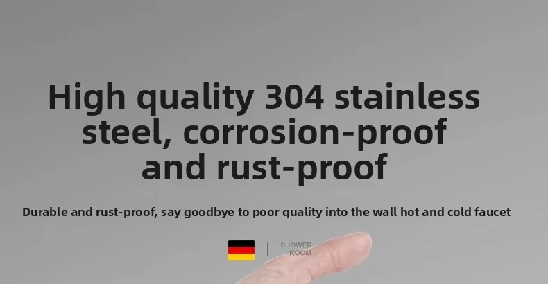 4 Mode Stainless Steel Wall Mounted Kitchen Faucet Bathroom Kitchen Sink Washbasins Cold Hot Water Mixer Tap 360 Degree