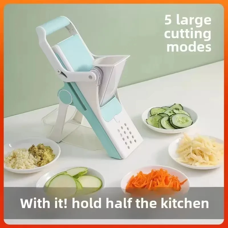 5 In 1 Vegetable Cutter Strip Cutter Adjustable Thickness Multi-Function Vegetable Cutter Safe Kitchen Accessories Gadget 5 In 1 Vegetable Cutter Strip Cutter Adjustable Thickness Multi-Function Vegetable Cutter Safe Kitchen Accessories Gadget