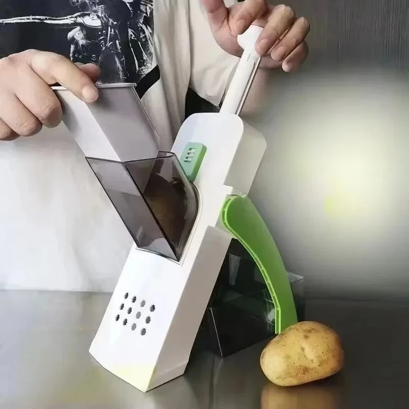 5 In 1 Vegetable Cutter Strip Cutter Adjustable Thickness Multi-Function Vegetable Cutter Safe Kitchen Accessories Gadget 5 In 1 Vegetable Cutter Strip Cutter Adjustable Thickness Multi-Function Vegetable Cutter Safe Kitchen Accessories Gadget