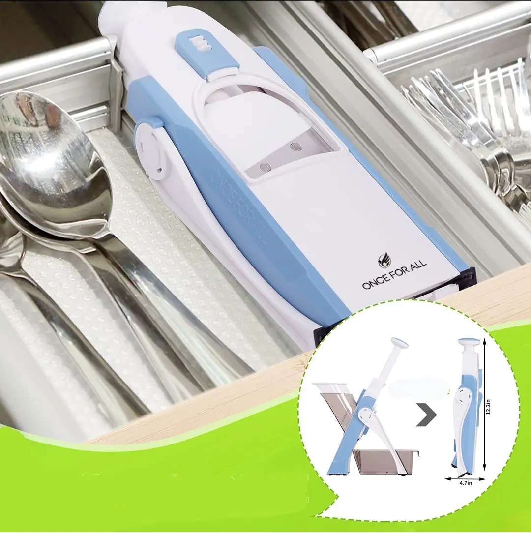 5 In 1 Vegetable Cutter Strip Cutter Adjustable Thickness Multi-Function Vegetable Cutter Safe Kitchen Accessories Gadget 5 In 1 Vegetable Cutter Strip Cutter Adjustable Thickness Multi-Function Vegetable Cutter Safe Kitchen Accessories Gadget
