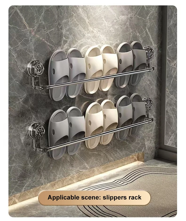 50-100CM Suction Cup Wall Towel Rack