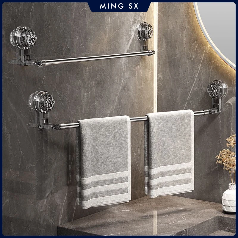 50-100CM Suction Cup Wall Towel Rack BATHROOM SHELVES 50-100CM Suction Cup Wall Towel Rack BATHROOM SHELVES