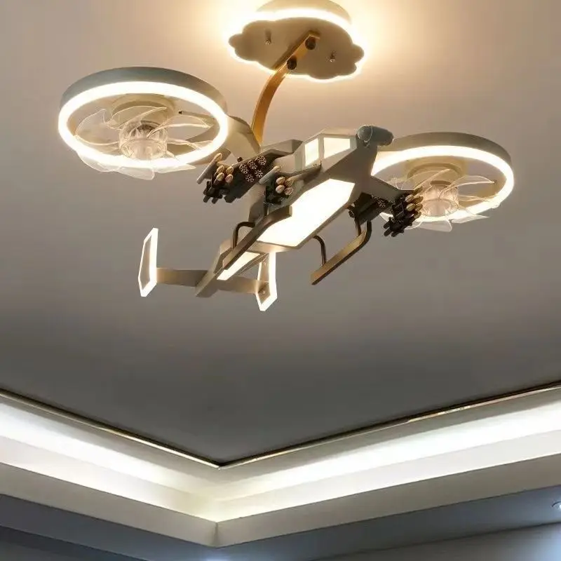 Aircraft fan light, children's room Aircraft fan light, children's room