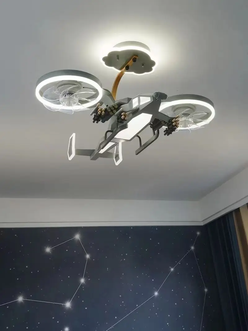 Aircraft fan light, children's room Aircraft fan light, children's room