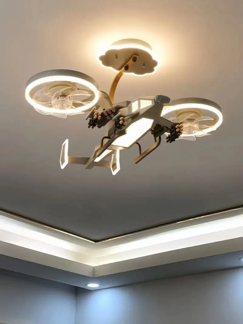 Aircraft fan light, children's room Aircraft fan light, children's room