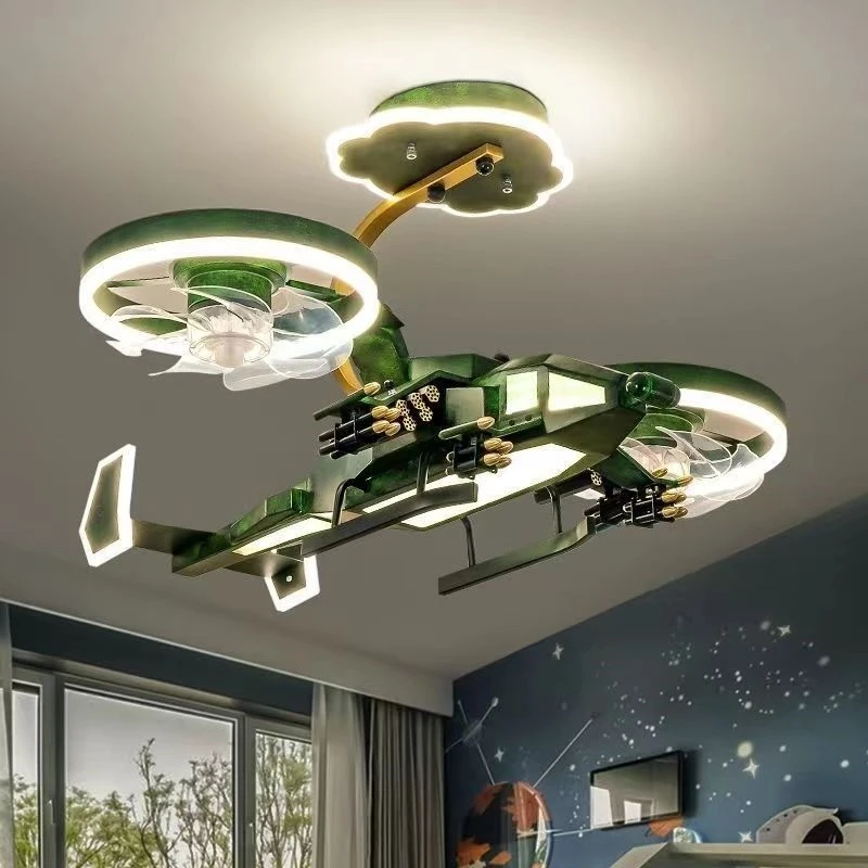 Aircraft fan light, children's room Aircraft fan light, children's room