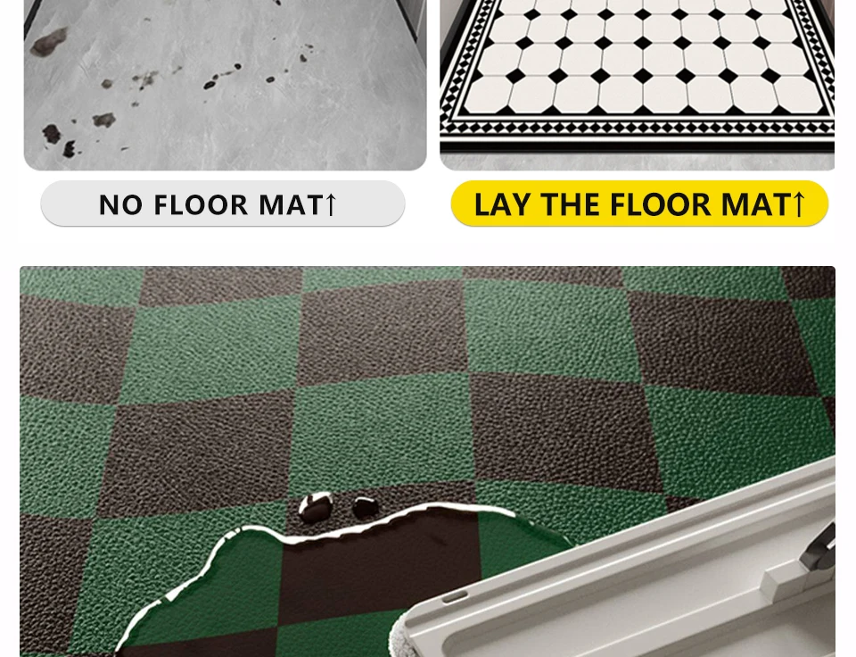 Anti-slip Oil-proof Waterproof Carpet Home Decoration Rugs