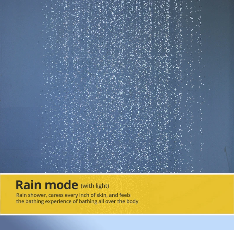 Bathroom 20inch 50x50cm Shower Head Panel Faucet Rain Mist Laterfal Jets Thermostatic Valve Mixer System SPA Massage Set Bathroom 20inch 50x50cm Shower Head Panel Faucet Rain Mist Laterfal Jets Thermostatic Valve Mixer System SPA Massage Set