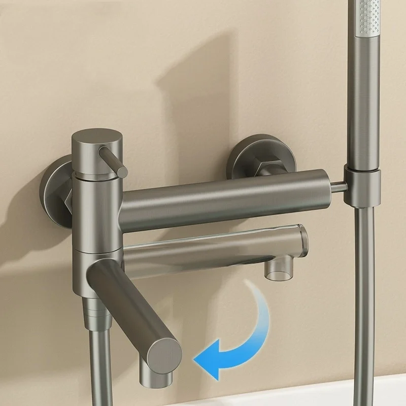 Bathroom Bathtub Shower Faucet with Swivel Bathroom Bathtub Shower Faucet with Swivel