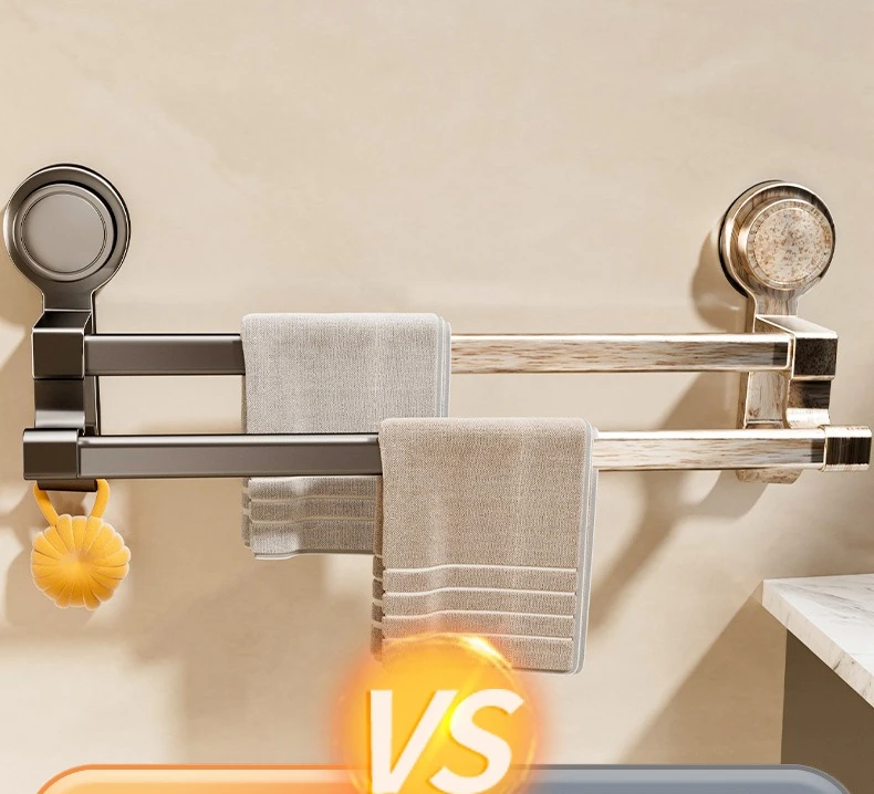 Bathroom Towel Holder without Drilling Hole