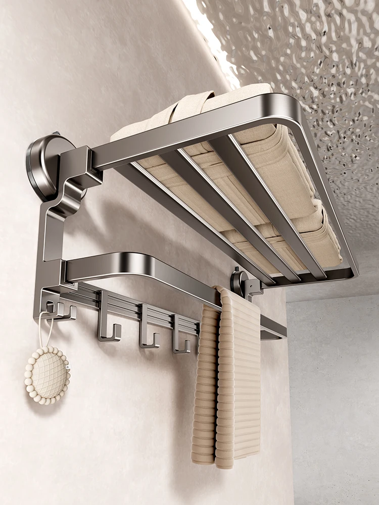 Bathroom Towel Rack Without Drilling BATHROOM SHELVES Bathroom Towel Rack Without Drilling BATHROOM SHELVES