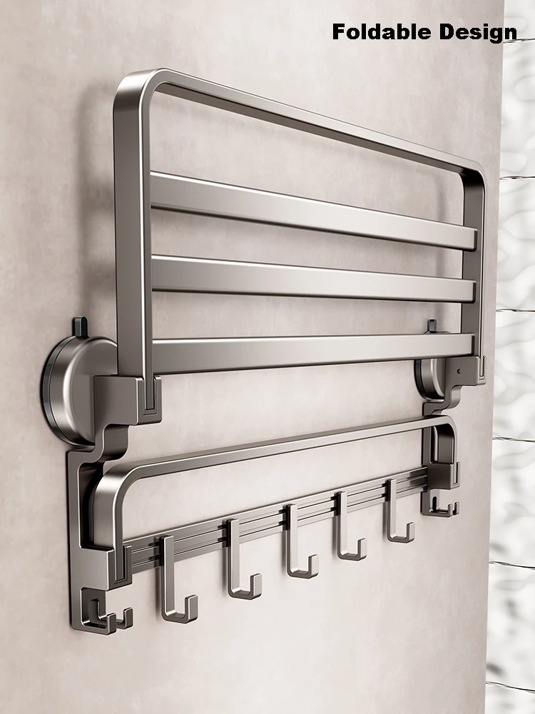 Bathroom Towel Rack Without Drilling BATHROOM SHELVES Bathroom Towel Rack Without Drilling BATHROOM SHELVES