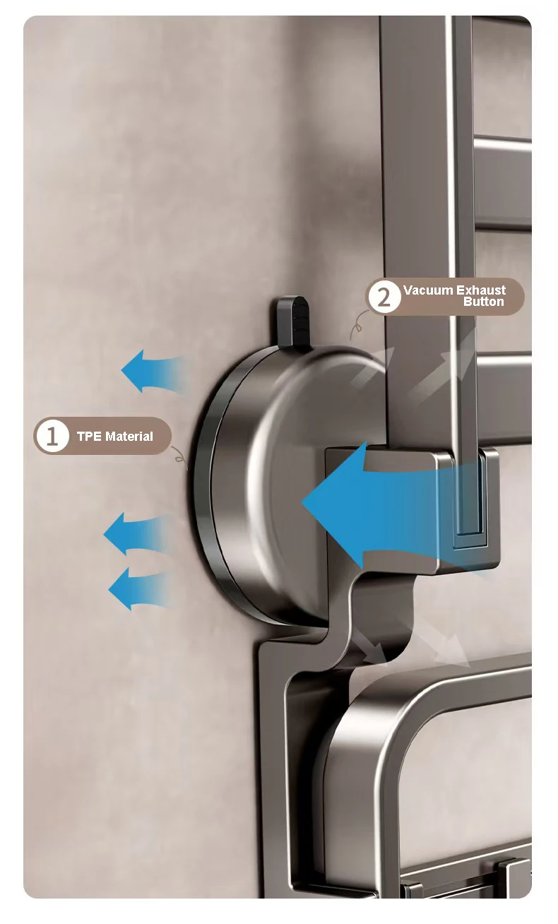 Bathroom Towel Rack Without Drilling