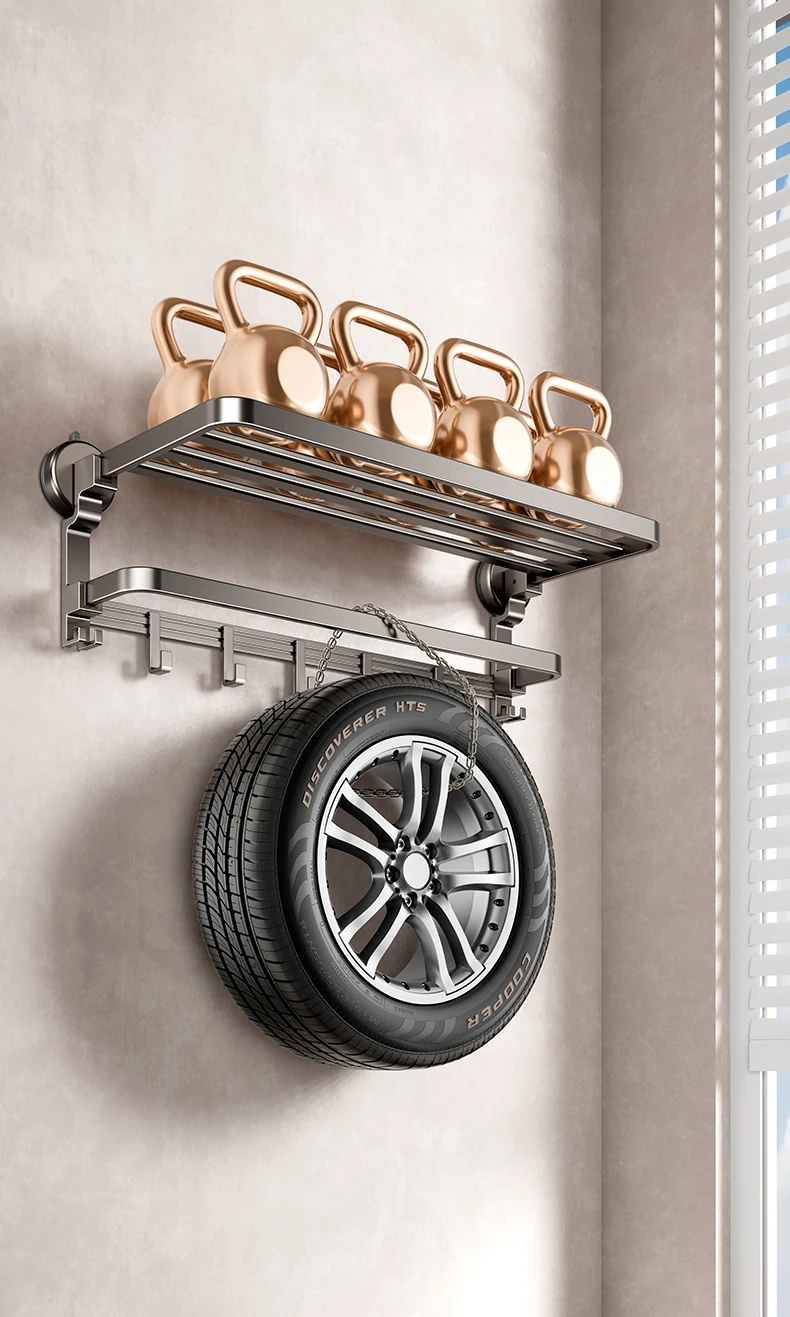 Bathroom Towel Rack Without Drilling