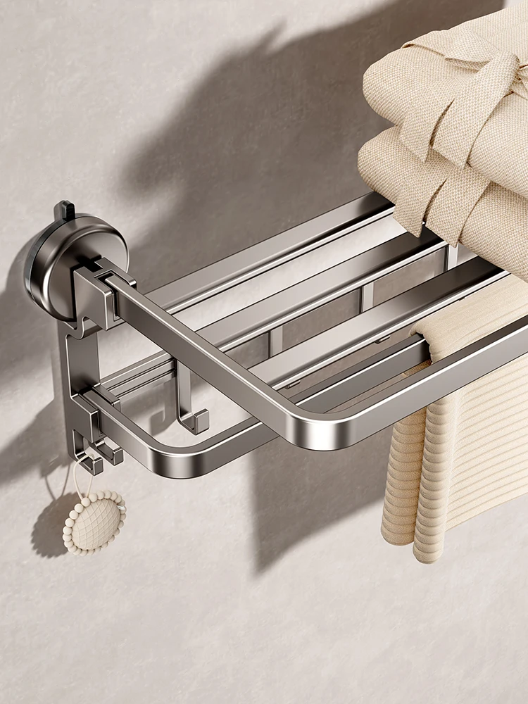 Bathroom Towel Rack Without Drilling BATHROOM SHELVES Bathroom Towel Rack Without Drilling BATHROOM SHELVES