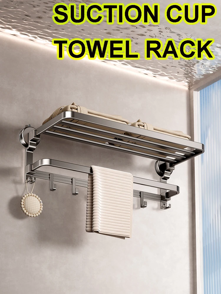 Bathroom Towel Rack Without Drilling BATHROOM SHELVES Bathroom Towel Rack Without Drilling BATHROOM SHELVES