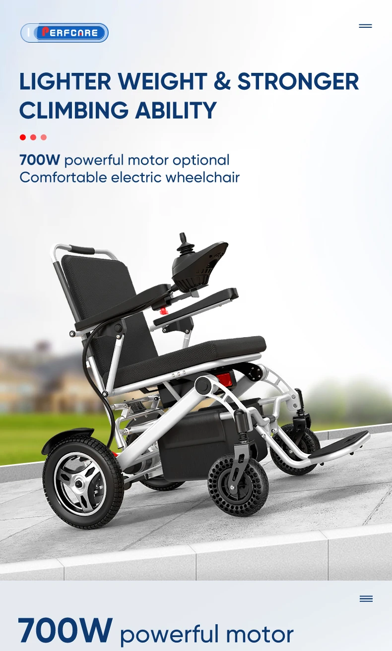 Best Seller Powerful Motor Aluminum Wheelchair Lithium Battery Elderly Portable Lightweight Foldable Electric Wheelchair Best Seller Powerful Motor Aluminum Wheelchair Lithium Battery Elderly Portable Lightweight Foldable Electric Wheelchair