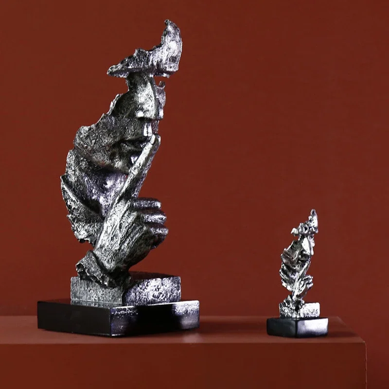 Bronze Silence Is Golden Statue FIGURINES & MINIATURES Bronze Silence Is Golden Statue FIGURINES & MINIATURES