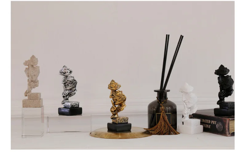 Bronze Silence Is Golden Statue Bronze Silence Is Golden Statue