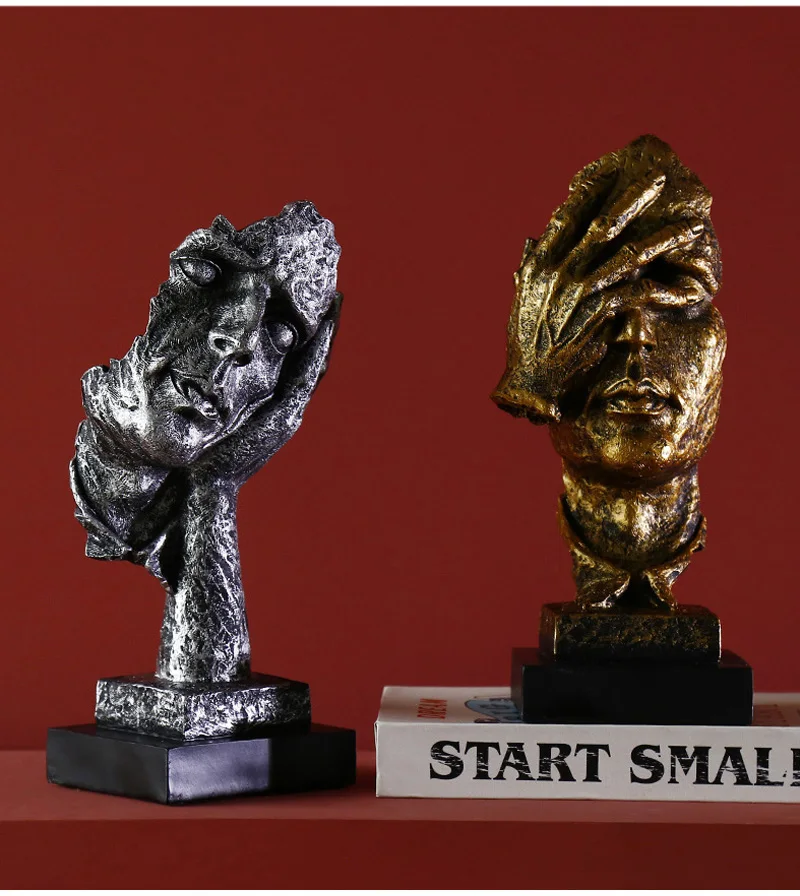 Bronze Silence Is Golden Statue Bronze Silence Is Golden Statue