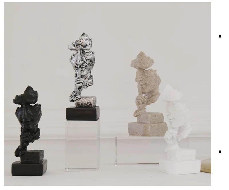 Bronze Silence Is Golden Statue Bronze Silence Is Golden Statue