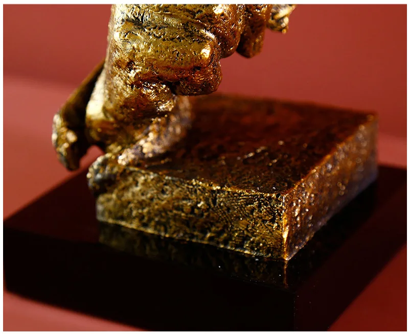 Bronze Silence Is Golden Statue Bronze Silence Is Golden Statue