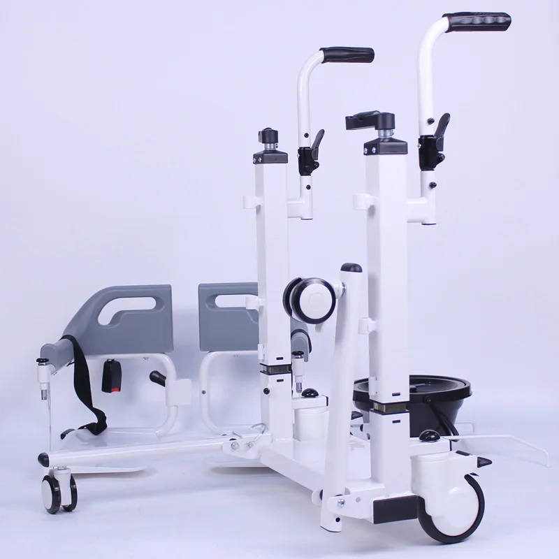 Competitive Price Lift Patient Transfer Chair with Commode for Disabled Waterproof Design Lightweight Manual Lift Chair- BZ-L13