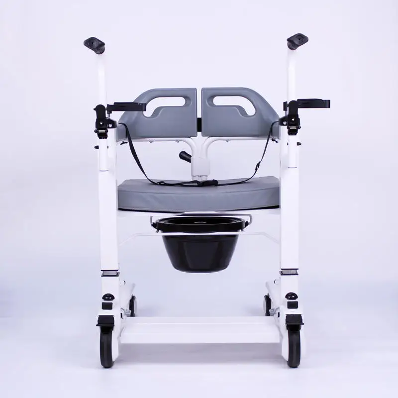 Competitive Price Lift Patient Transfer Chair with Commode for Disabled Waterproof Design Lightweight Manual Lift Chair- BZ-L13