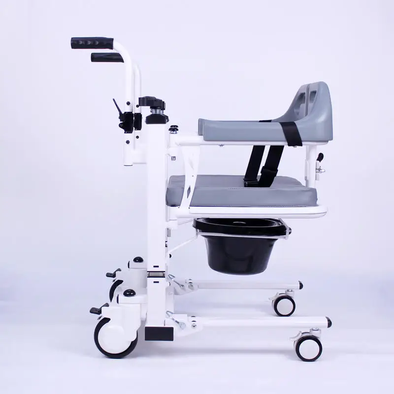 Competitive Price Lift Patient Transfer Chair with Commode for Disabled Waterproof Design Lightweight Manual Lift Chair- BZ-L13