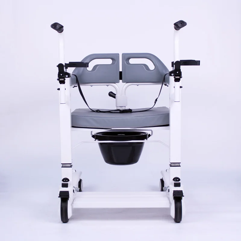 Competitive Price Lift Patient Transfer Chair with Commode for Disabled Waterproof Design Lightweight Manual Lift Chair- BZ-L13