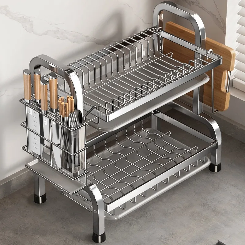 Dish Drying Rack Compact Kitchen Dish Rack