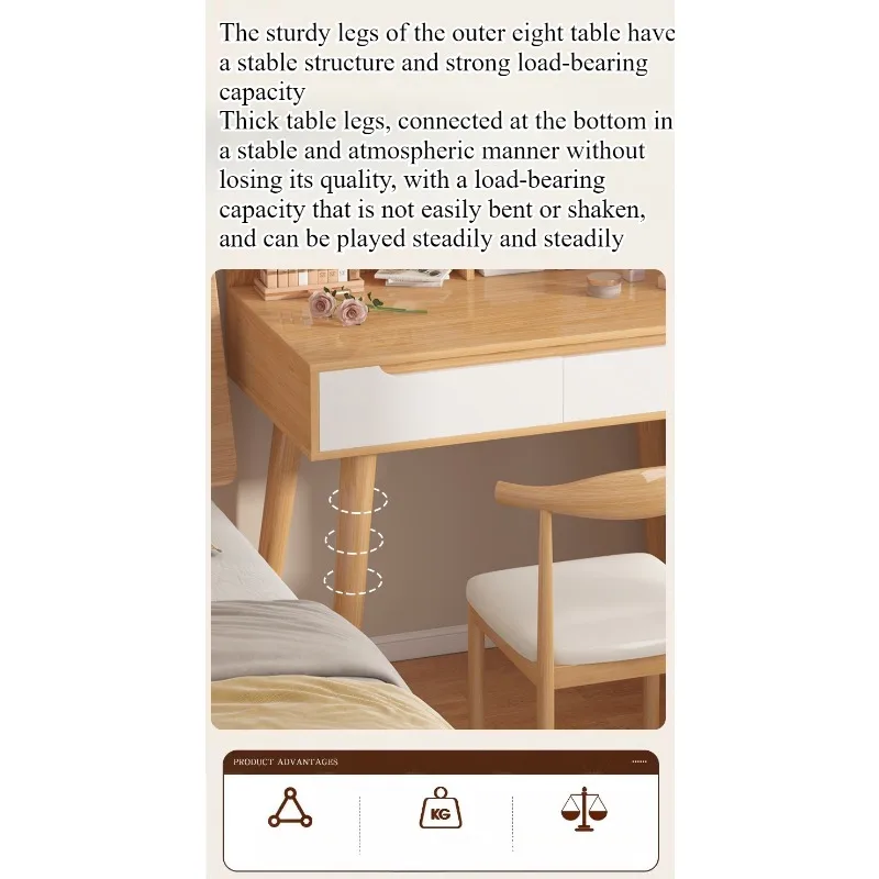 Dresser girl bedroom Internet celebrity dressing table small apartment bedroom modern light luxury storage cabinet integrated