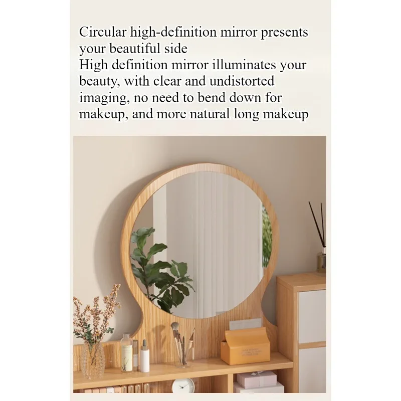 Dresser girl bedroom Internet celebrity dressing table small apartment bedroom modern light luxury storage cabinet integrated