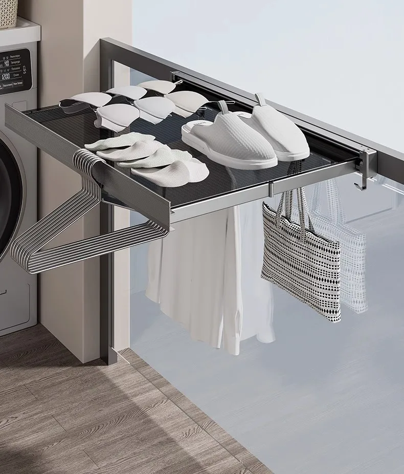 Foldable Wall Mounted Hat & Clothes Rack Foldable Wall Mounted Hat & Clothes Rack
