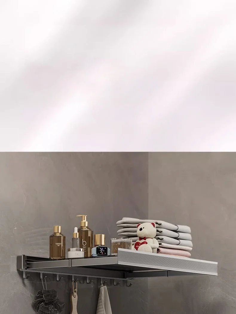 Foldable Wall Mounted Hat & Clothes Rack Foldable Wall Mounted Hat & Clothes Rack