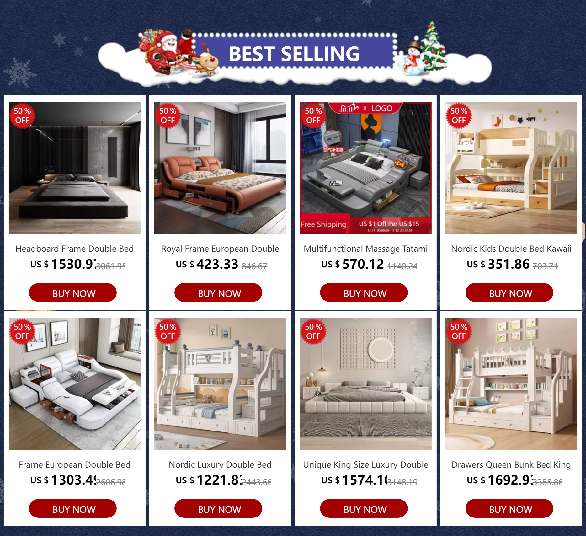Frame Queen European Double Bed Modern High End Headboard Twin Double Bed Luxury Storage Letto Matrimoniale Bedroom Furniture