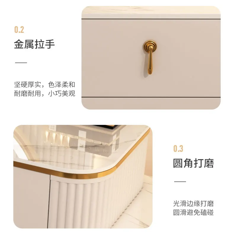 French Beauty Vanity Table Luxury With Light Mirror Trendy Aesthetic Vanity Table With Chair Kawaii Meuble Coiffeuse Furniture